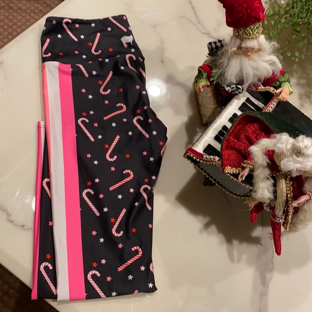 Goldsheep Candy Cane Leggings
